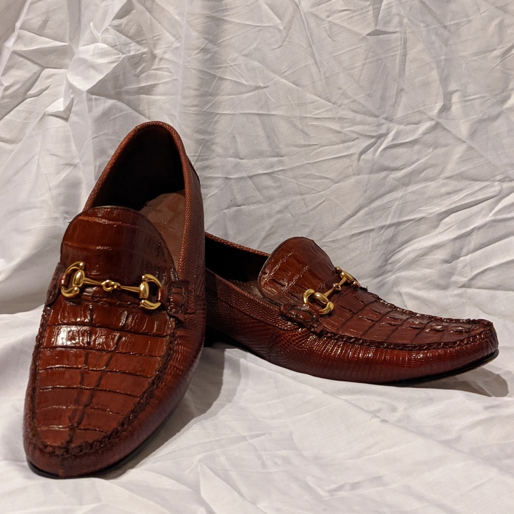 Belvedere Fusion Alligator Men's Dress shoe